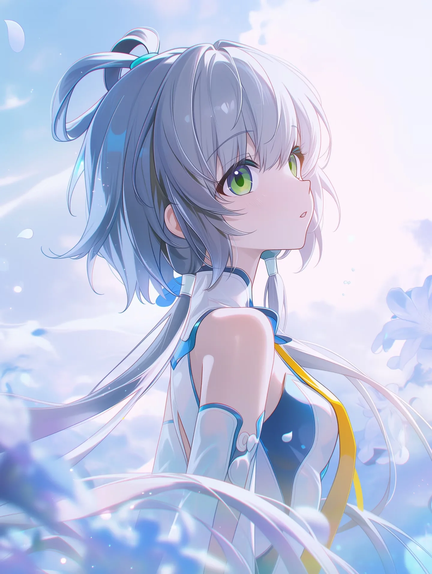 Mobile background image of the blog
